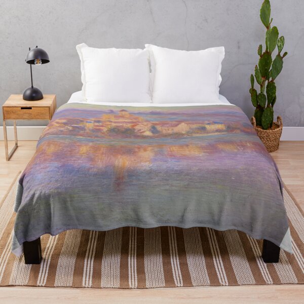 Item preview, Vetheuil at Sunset   1901 by Claude Monet designed and sold by GabyddAlessandr.