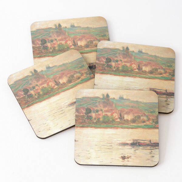 Item preview, Barcaza Vetheuil en el Sena 1902 de Claude Monet designed and sold by GabyddAlessandr.