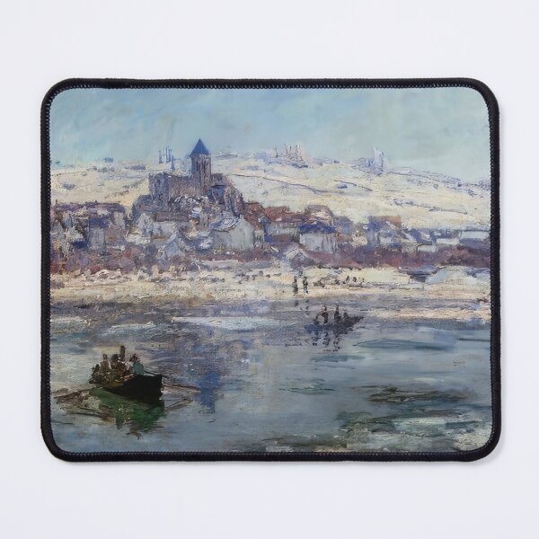 Item preview, Vétheuil en hiver 1879 by Claude Monet designed and sold by GabyddAlessandr.