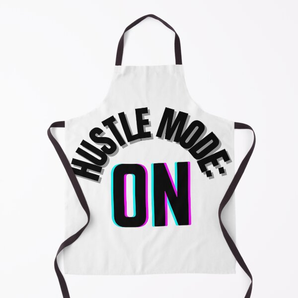 Item preview, Hustle Mode: ON – Motivational Typography for Dream Chasers designed and sold by thoratsdesign.