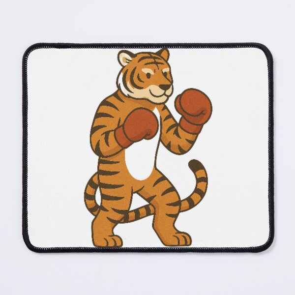 Item preview, Tiger with boxing gloves designed and sold by AnimaloDesigns.