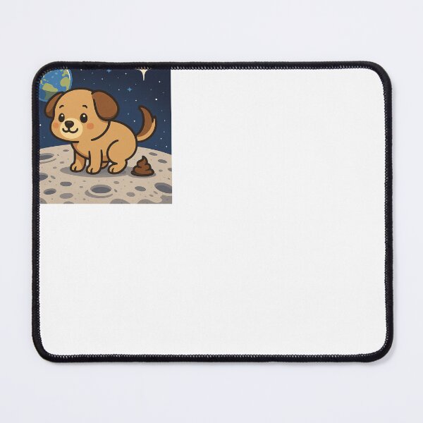 Item preview, Cute Cartoon Dog Pooping In Space designed and sold by Studio Sonder.