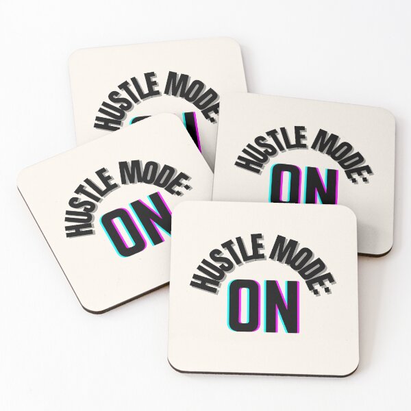 Item preview, Hustle Mode: ON – Push Hard, Never Quit designed and sold by thoratsdesign.