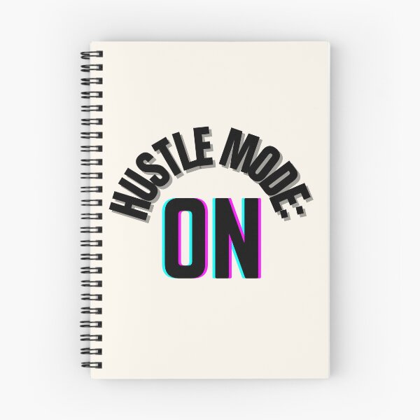 Item preview, Hustle Mode: ON – Push Hard, Never Quit designed and sold by thoratsdesign.