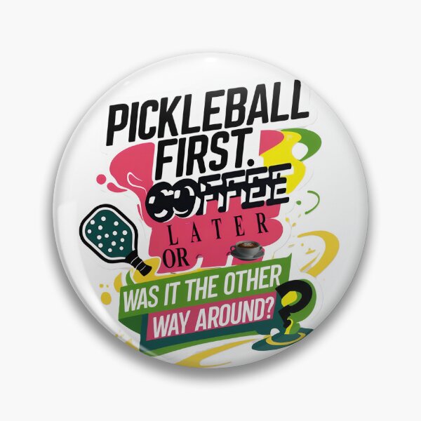 Item preview, Pickleball and coffee  designed and sold by Khala.