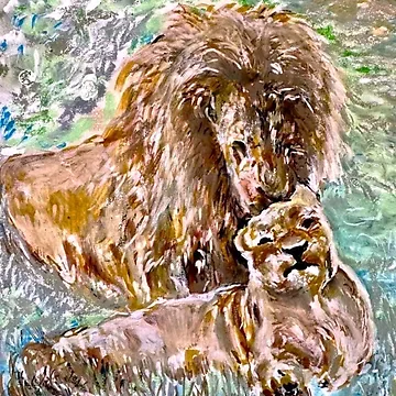 Artwork thumbnail, Primal Affection by DebbieSteinhoff