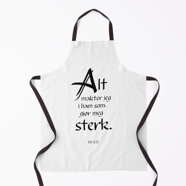 Item preview, Alt makter jeg – Svart tekst designed and sold by GudsOrd Illustrasjoner.