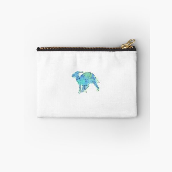 Item preview, Geometric Blue Parasaurolophus Dinosaur  designed and sold by kelciparsell.