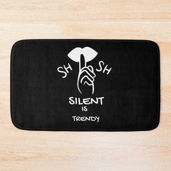 Item preview, Silent is trendy funny gifts for introverts designed and sold by ZoTo-Studio.