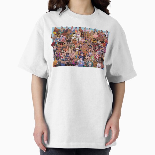 Item preview, WWF Legends: Early '90s Roster Tribute designed and sold by Muscles&Mullets.