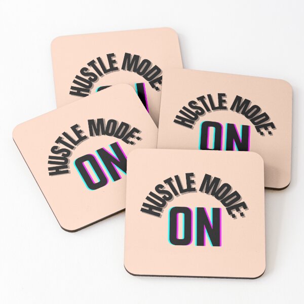 Item preview, Hustle Mode: ON – Colorful Hustler Vibes designed and sold by thoratsdesign.