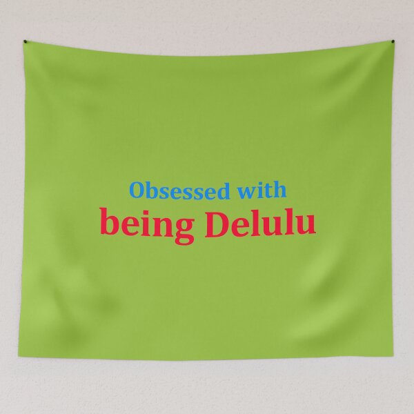 Item preview, Obsessed With Being Delulu Funny K‑Pop Fan Slang designed and sold by FlyShop1.