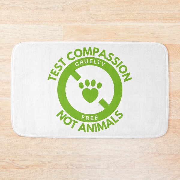 Item preview, Test Compassion Not Animals Stop Animal Testing Art designed and sold by FreedomAndLove.