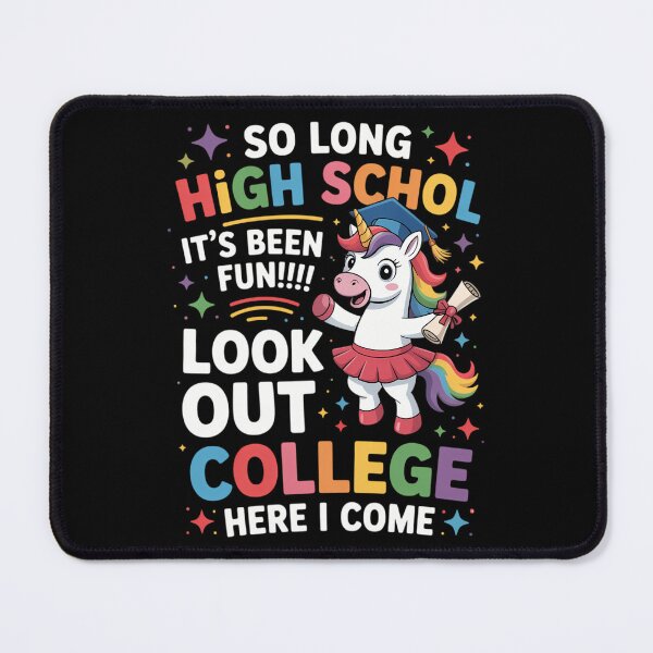 Item preview, So Long High School It_s Been Fun College Here I Come designed and sold by CookWorldLaughs.