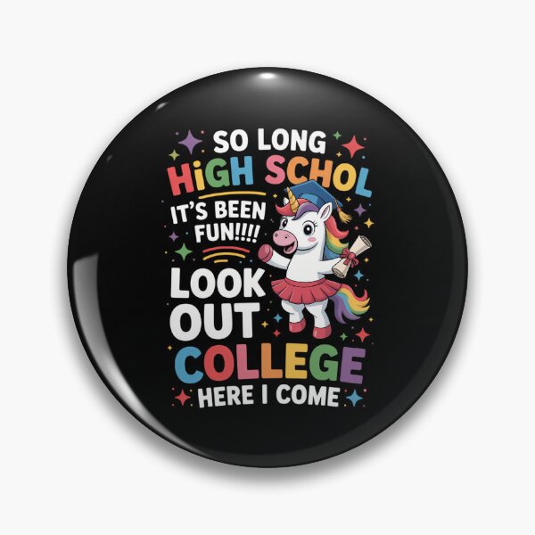 Item preview, So Long High School It_s Been Fun College Here I Come designed and sold by CookWorldLaughs.