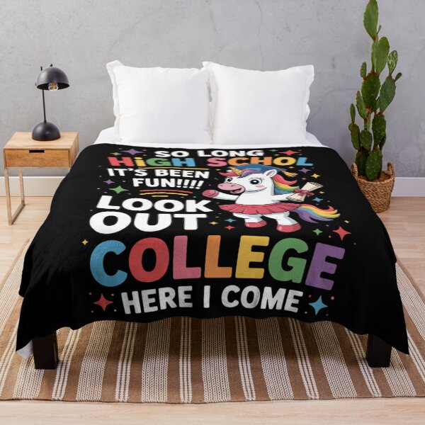 Item preview, So Long High School It_s Been Fun College Here I Come designed and sold by CookWorldLaughs.