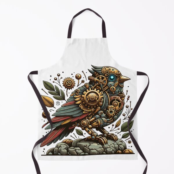 Item preview, Steampunk Bot Bird designed and sold by Sunscape-Art.