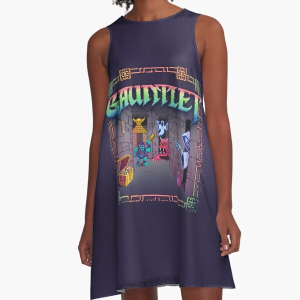 Let's Gaunt A-Line Dress