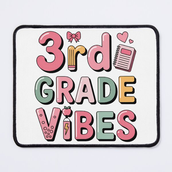 Item preview, 3rd Grade Vibes Coquette Bow Back to School Aesthetic designed and sold by Marpin91.