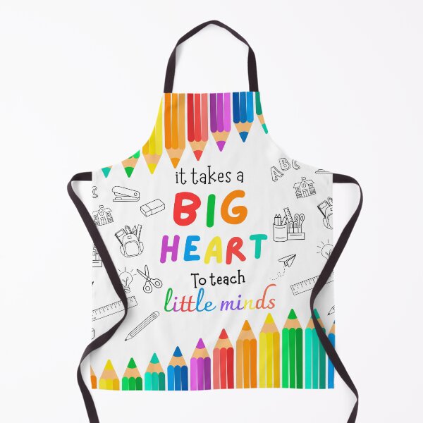 Item preview, it takes a big heart to teach a little minds designed and sold by ikramart11.