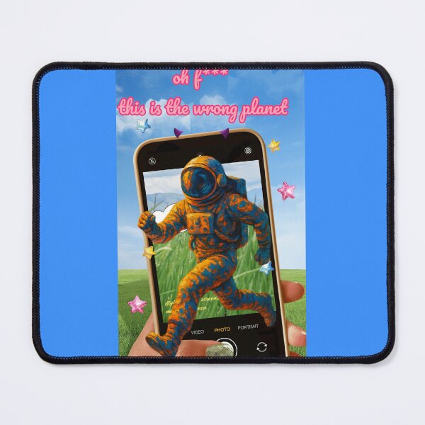 Item preview, cosmonaut coming out of the phone designed and sold by MoReNdA83.