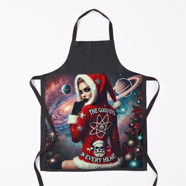 Item preview, Futuristic Glam Pinup Christmas Space designed and sold by Voodoo Store Paranormal Collections.