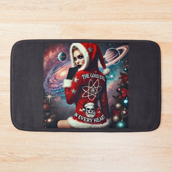 Item preview, Futuristic Glam Pinup Christmas Space designed and sold by Voodoo Store Paranormal Collections.