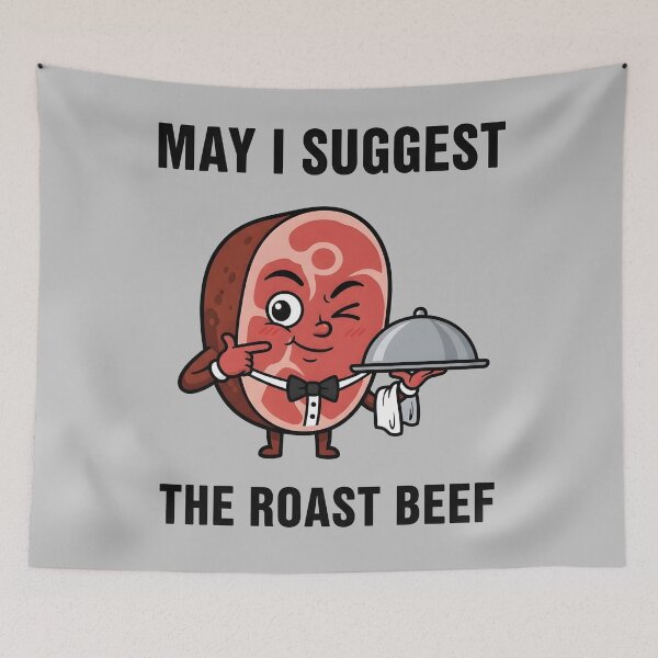 Item preview, May i suggest the roast beef funny embarrassing adult meme designed and sold by Printed Mistakes.