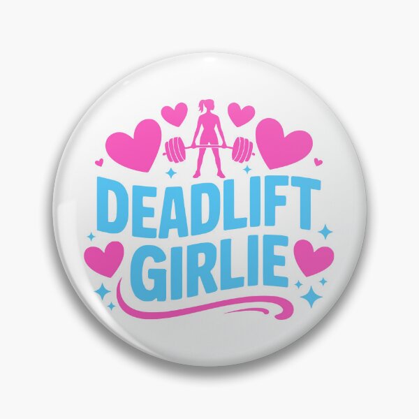 Item preview, Deadlift Girlie! Pink Girly designed and sold by PMCreative.