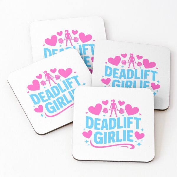 Item preview, Deadlift Girlie! Pink Girly designed and sold by PMCreative.