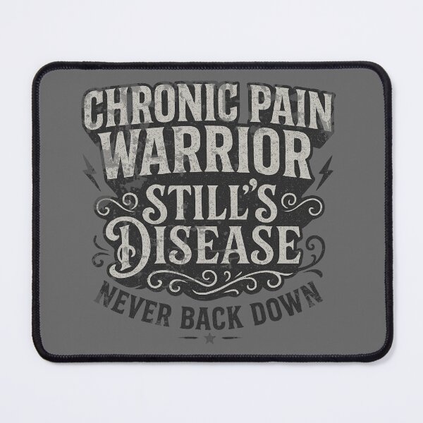 Item preview, Chronic Pain Still's Disease Warrior – Never Back Down designed and sold by Sunscape-Art.