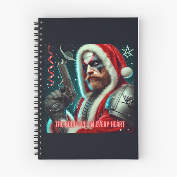 Item preview, Cyberpunk Santa Warrior Dark Festive designed and sold by Voodoo Store Paranormal Collections.