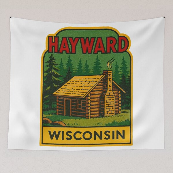 Item preview, Hayward Wisconsin Decal designed and sold by Decal Mania.