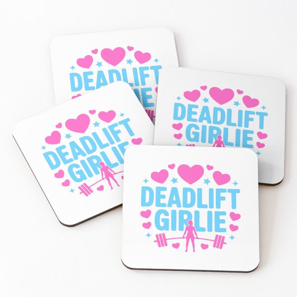 Item preview, Deadlift Girlie! Pink Gym Girl designed and sold by PMCreative.