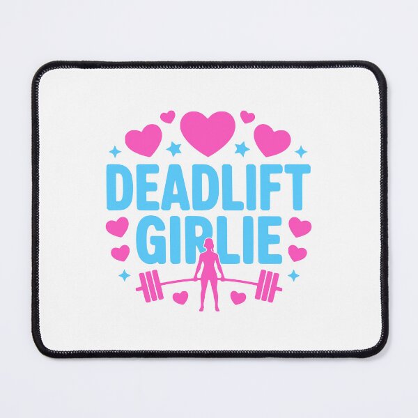 Item preview, Deadlift Girlie! Pink Gym Girl designed and sold by PMCreative.