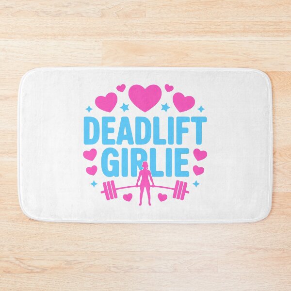 Item preview, Deadlift Girlie! Pink Gym Girl designed and sold by PMCreative.