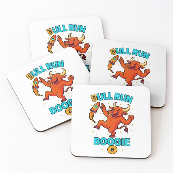 Item preview, "Bull Run Boogie – Bitcoin Energy Dance" designed and sold by BitCrop.