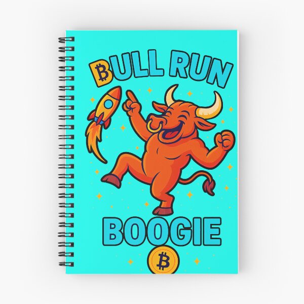 Item preview, "Bull Run Boogie – Bitcoin Energy Dance" designed and sold by BitCrop.