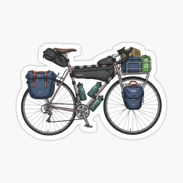 Item preview, Bikepacking Bicycle designed and sold by thebigleebowski.