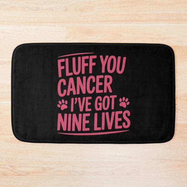Item preview, Fluff You Cancer designed and sold by Crazy Before Cats.