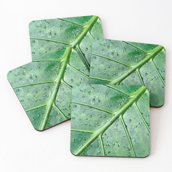 Item preview, Green Leaf with Raindrops | Nature's Beauty & Freshness designed and sold by NatureVibesHere.