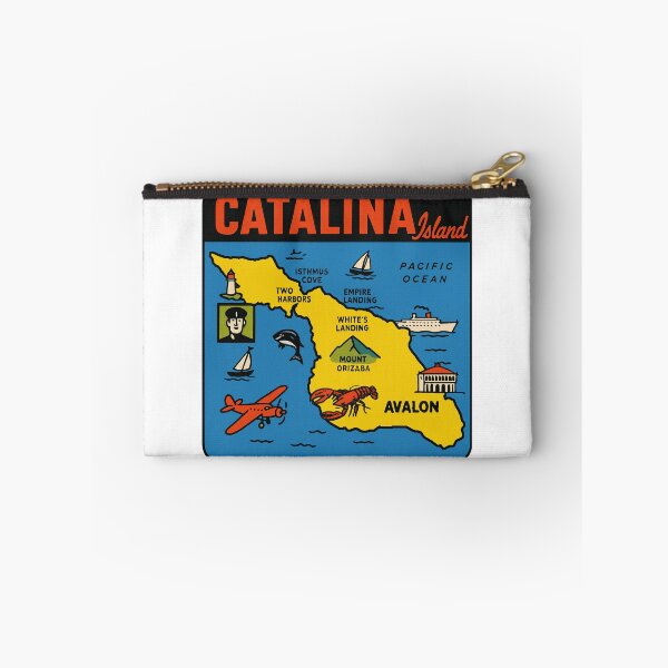 Item preview, Catalina Island Vintage Style Decal designed and sold by Decal Mania.
