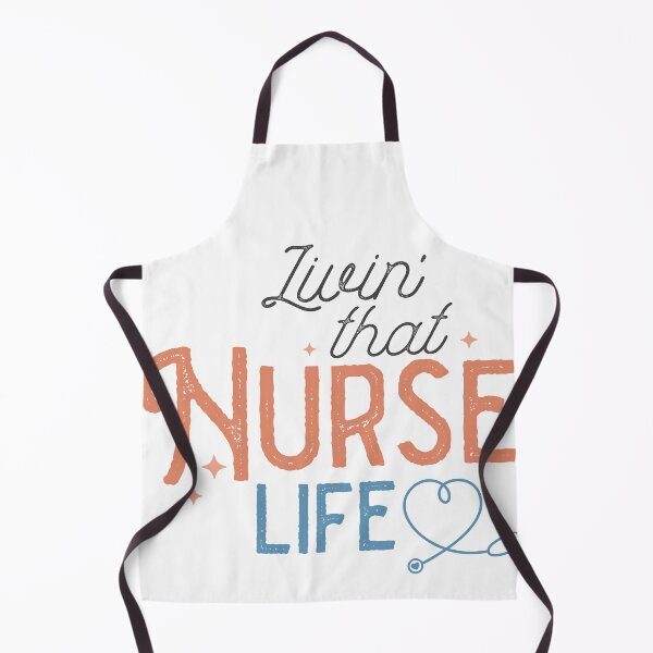 Item preview, Livin’ The Nurse Life – Fun Nurse Quote designed and sold by artcultreone.