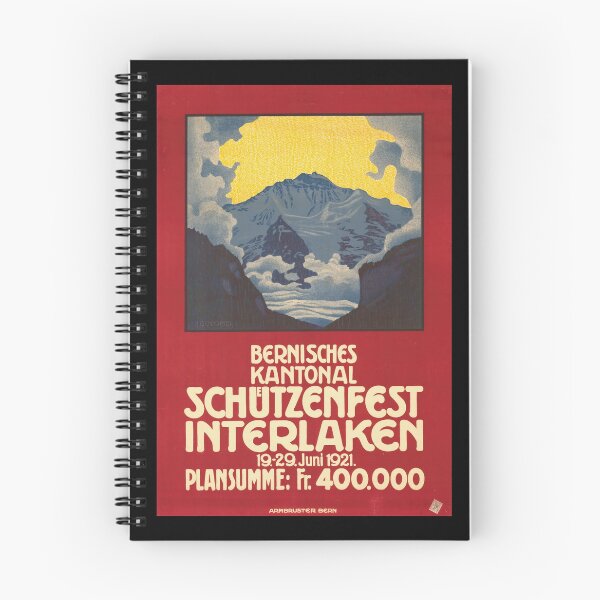 Item preview, Vintage Swiss Poster | Bernese Shooting Festival 1921 | Art Nouveau Deco Style | Interlaken Collectible | Swiss Alps Art Print designed and sold by artofuniverse.