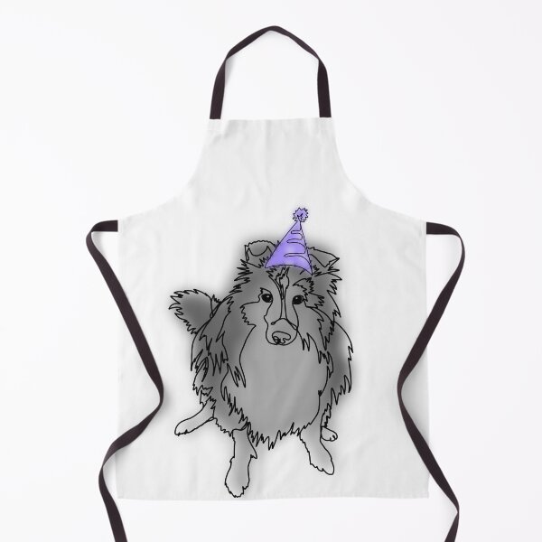Item preview, Josh the Purple Party Sheltie in a Hat – animalzinhats designed and sold by Ashley’sAnimalz.