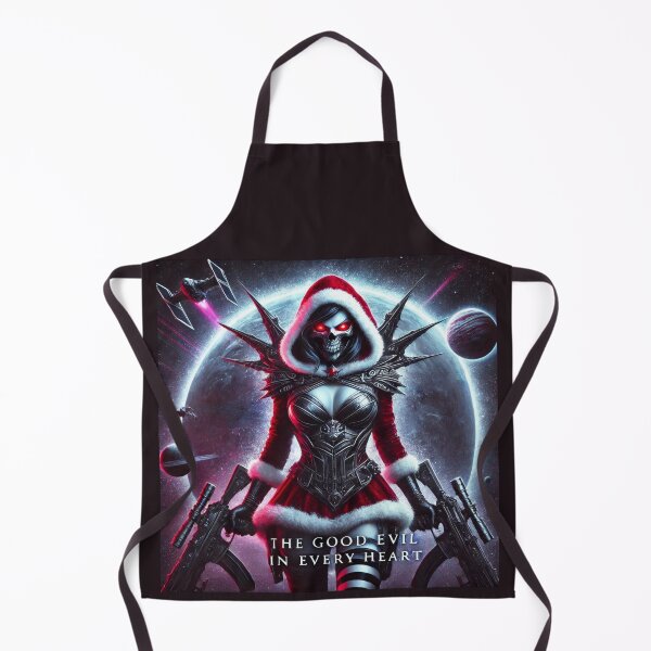 Item preview, Cyberpunk Dark Santa Frost Warrior designed and sold by Voodoo Store Paranormal Collections.