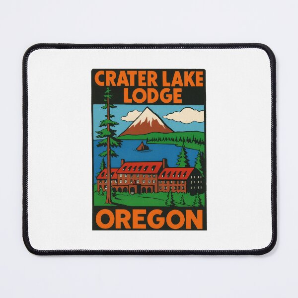 Item preview, Crater Lake Oregon Decal designed and sold by Decal Mania.