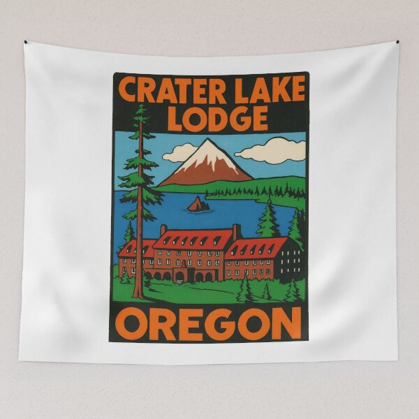Item preview, Crater Lake Oregon Decal designed and sold by Decal Mania.