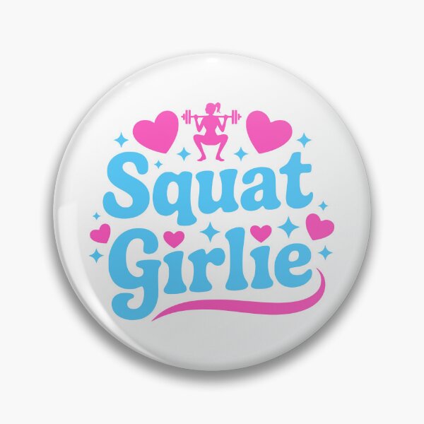 Item preview, Squat Girlie! Pink Girly designed and sold by PMCreative.