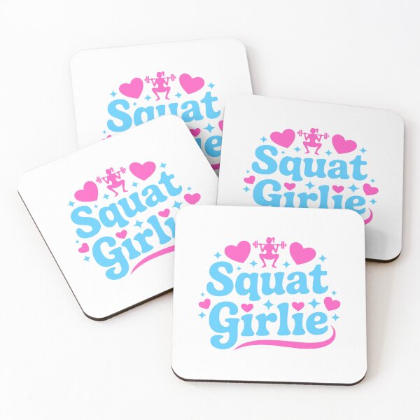 Item preview, Squat Girlie! Pink Girly designed and sold by PMCreative.